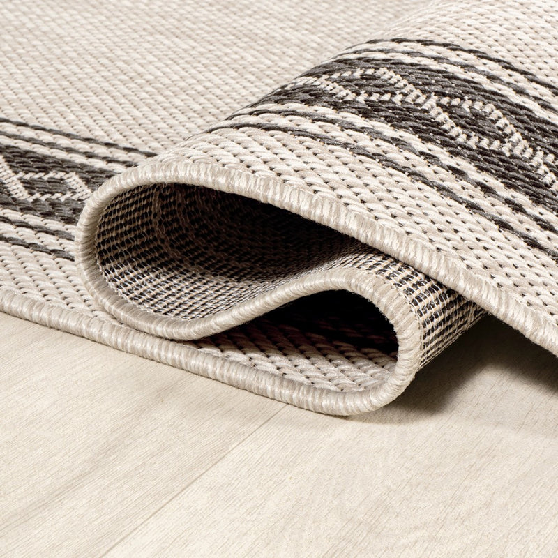 Lucia Classic Diamond Border Indoor/outdoor Area Rug