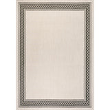 Lucia Classic Diamond Border Indoor/outdoor Area Rug