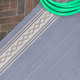 Lucia Classic Diamond Border Indoor/outdoor Area Rug