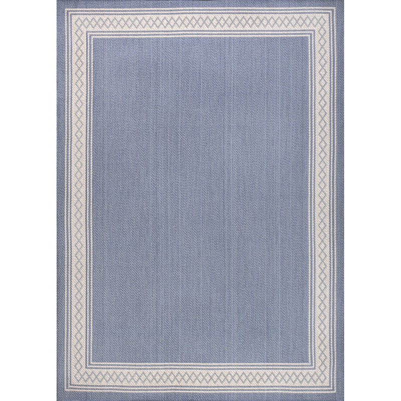 Lucia Classic Diamond Border Indoor/outdoor Area Rug