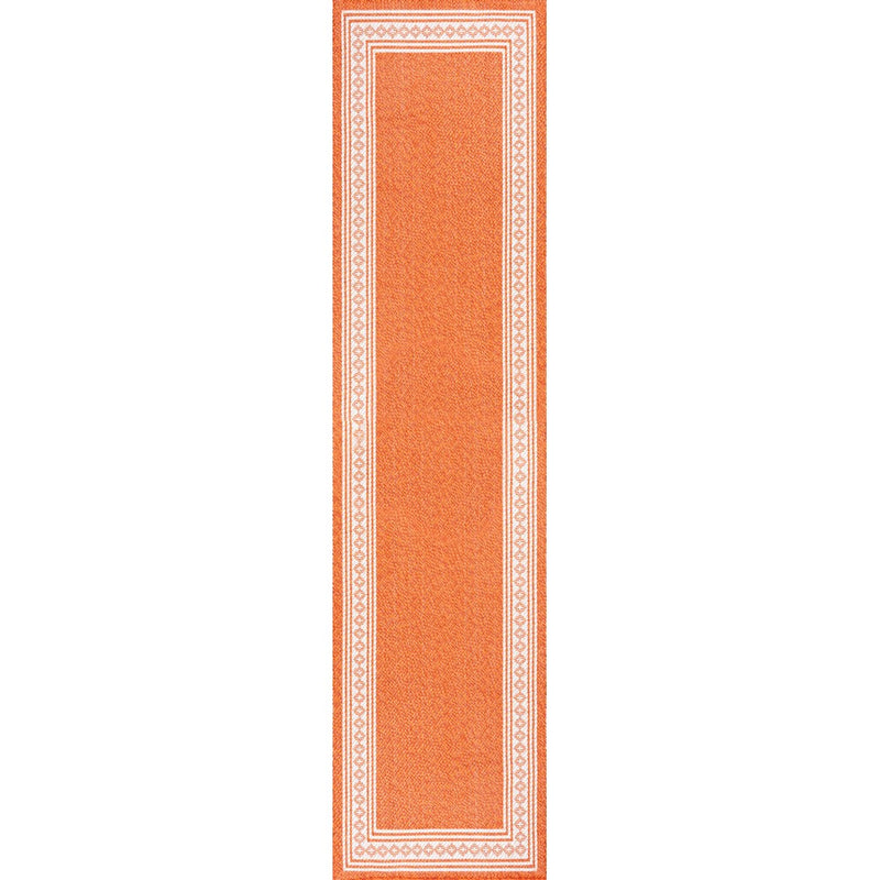 Lucia Classic Diamond Border Indoor/outdoor Area Rug