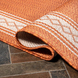 Lucia Classic Diamond Border Indoor/outdoor Area Rug