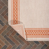 Lucia Classic Diamond Border Indoor/outdoor Area Rug