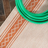 Lucia Classic Diamond Border Indoor/outdoor Area Rug
