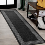 Lucia Classic Diamond Border Indoor/outdoor Area Rug