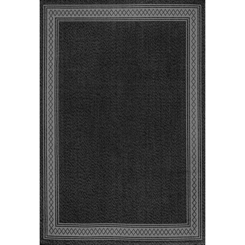 Lucia Classic Diamond Border Indoor/outdoor Area Rug