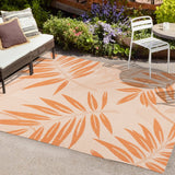Havana Tropical Palm Leaf Indoor/outdoor Area Rug