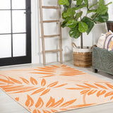 Havana Tropical Palm Leaf Indoor/outdoor Area Rug