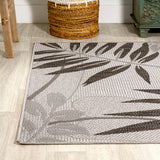 Havana Tropical Palm Leaf Indoor/outdoor Area Rug