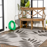 Havana Tropical Palm Leaf Indoor/outdoor Area Rug