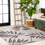Havana Tropical Palm Leaf Indoor/outdoor Area Rug