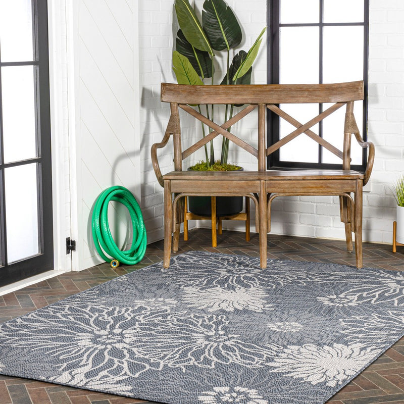 Bahamas Modern All-over Floral Indoor/outdoor Area Rug
