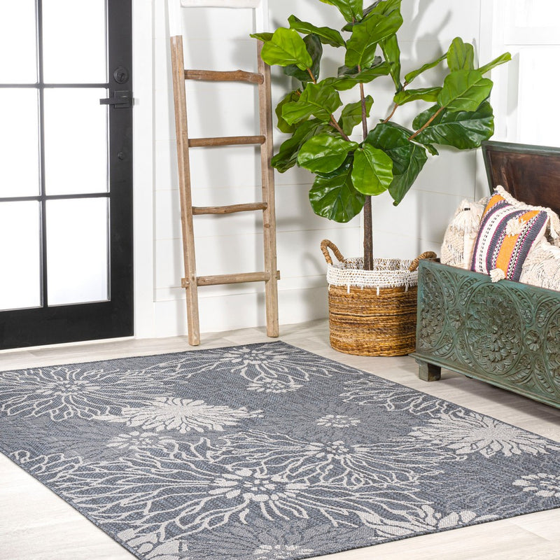 Bahamas Modern All-over Floral Indoor/outdoor Area Rug