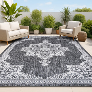 Arden Vintage Casual Medallion Indoor/Outdoor Area Rug