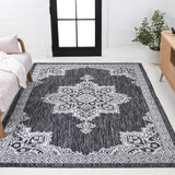 Arden Vintage Casual Medallion Indoor/Outdoor Area Rug