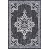 Arden Vintage Casual Medallion Indoor/Outdoor Area Rug