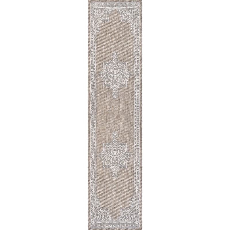 Arden Vintage Casual Medallion Indoor/Outdoor Area Rug