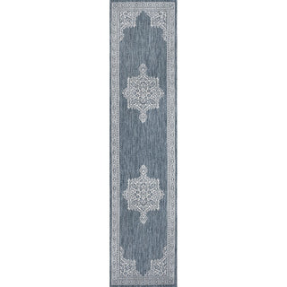 Arden Vintage Casual Medallion Indoor/Outdoor Area Rug