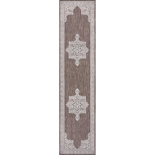 Arden Vintage Casual Medallion Indoor/Outdoor Area Rug