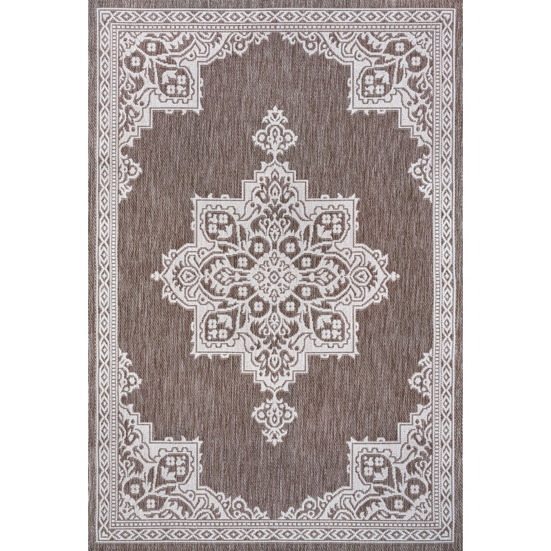 Arden Vintage Casual Medallion Indoor/Outdoor Area Rug