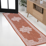Arden Vintage Casual Medallion Indoor/Outdoor Area Rug