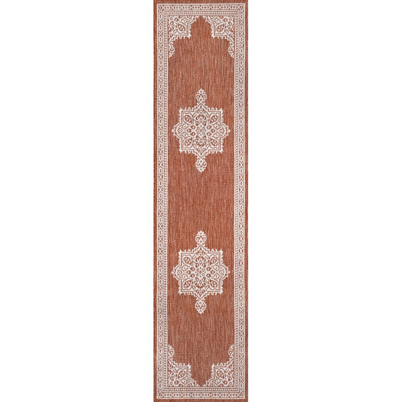 Arden Vintage Casual Medallion Indoor/Outdoor Area Rug