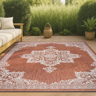 Arden Vintage Casual Medallion Indoor/Outdoor Area Rug