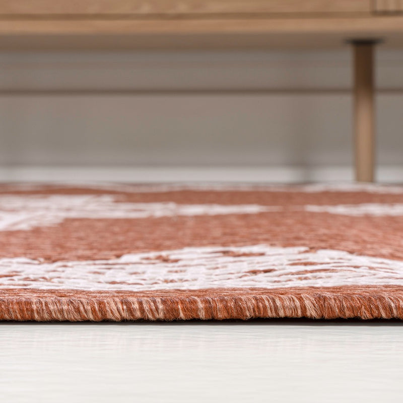 Arden Vintage Casual Medallion Indoor/Outdoor Area Rug