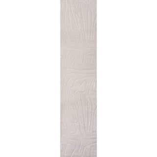 Alcina Modern Scandinavian Graphic Lines High-Low Area Rug