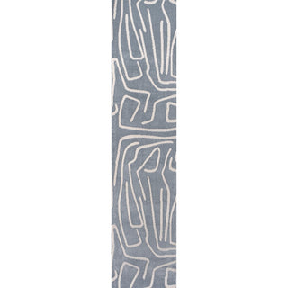Alcina Modern Scandinavian Graphic Lines High-Low Area Rug