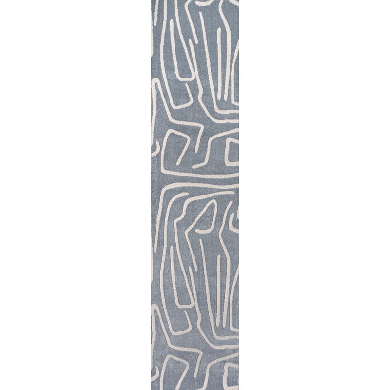 Alcina Modern Scandinavian Graphic Lines High-Low Area Rug