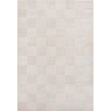 Modern Geometric Checkerboard High-Low Area Rug