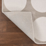 Adrian Modern Geometric Circle Dot High-Low Area Rug