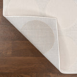 Adrian Modern Geometric Circle Dot High-Low Area Rug