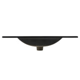 Ancillary 3-Hole Classic Contemporary Rectangular Ceramic Single Sink Basin Vanity Top