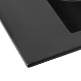 Ancillary 3-Hole Classic Contemporary Rectangular Ceramic Single Sink Basin Vanity Top
