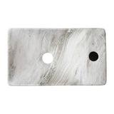 Felix 15 in. W x 8 in. D Modern Wall Mounted Rectangular Ceramic Mini Sink