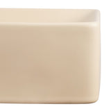 Felix 15 in. W x 8 in. D Modern Wall Mounted Rectangular Ceramic Mini Sink