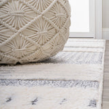 Kerstin Geometric High-low Area Rug