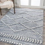 Sofie Moroccan Trellis High-low Area Rug