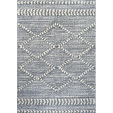 Sofie Moroccan Trellis High-low Area Rug