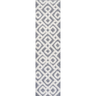 Astrid Retro Trellis High-low Area Rug