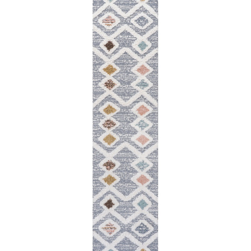 Monique Trellis High-low Area Rug
