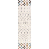Pia Moroccan Trellis Plush Carved Area Rug