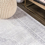 Mughal Ornate Medallion Traditional Area Rug