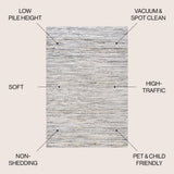 Loom Modern Stripe Area Rug