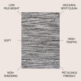 Loom Modern Stripe Area Rug