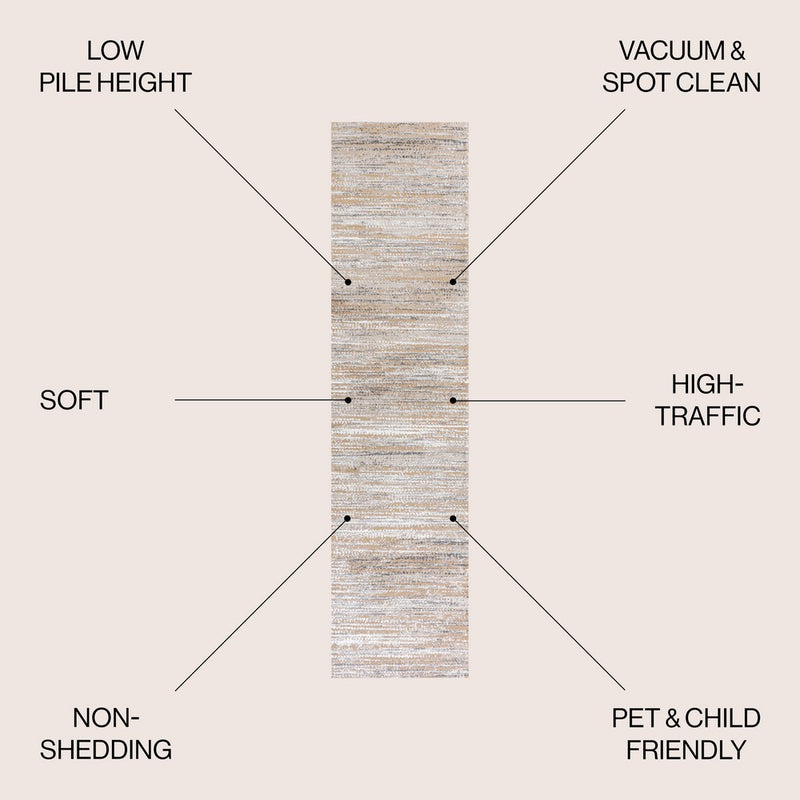 Loom Modern Stripe Area Rug