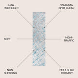 Slant Modern Abstract Area Rug