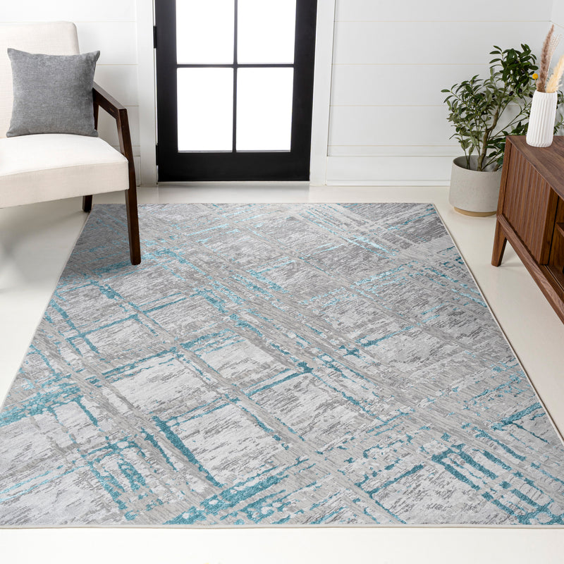 Slant Modern Abstract Area Rug